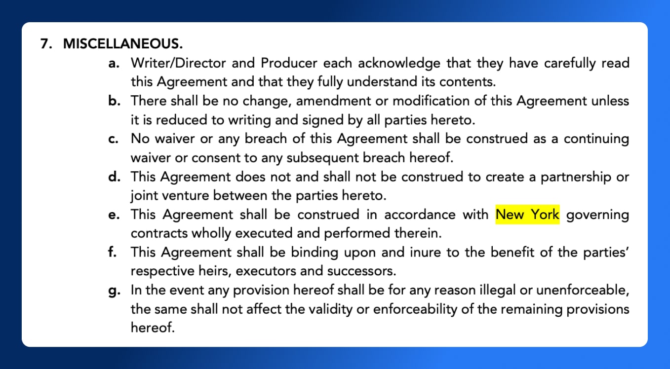 Shopping Agreement - Sample Shopping Agreement - Misc Section - Wrapbook