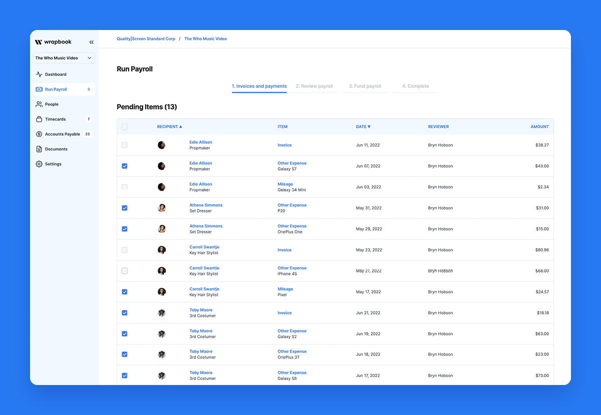 BTL Payroll - Easy Timecard Approvals - Wrapbook
